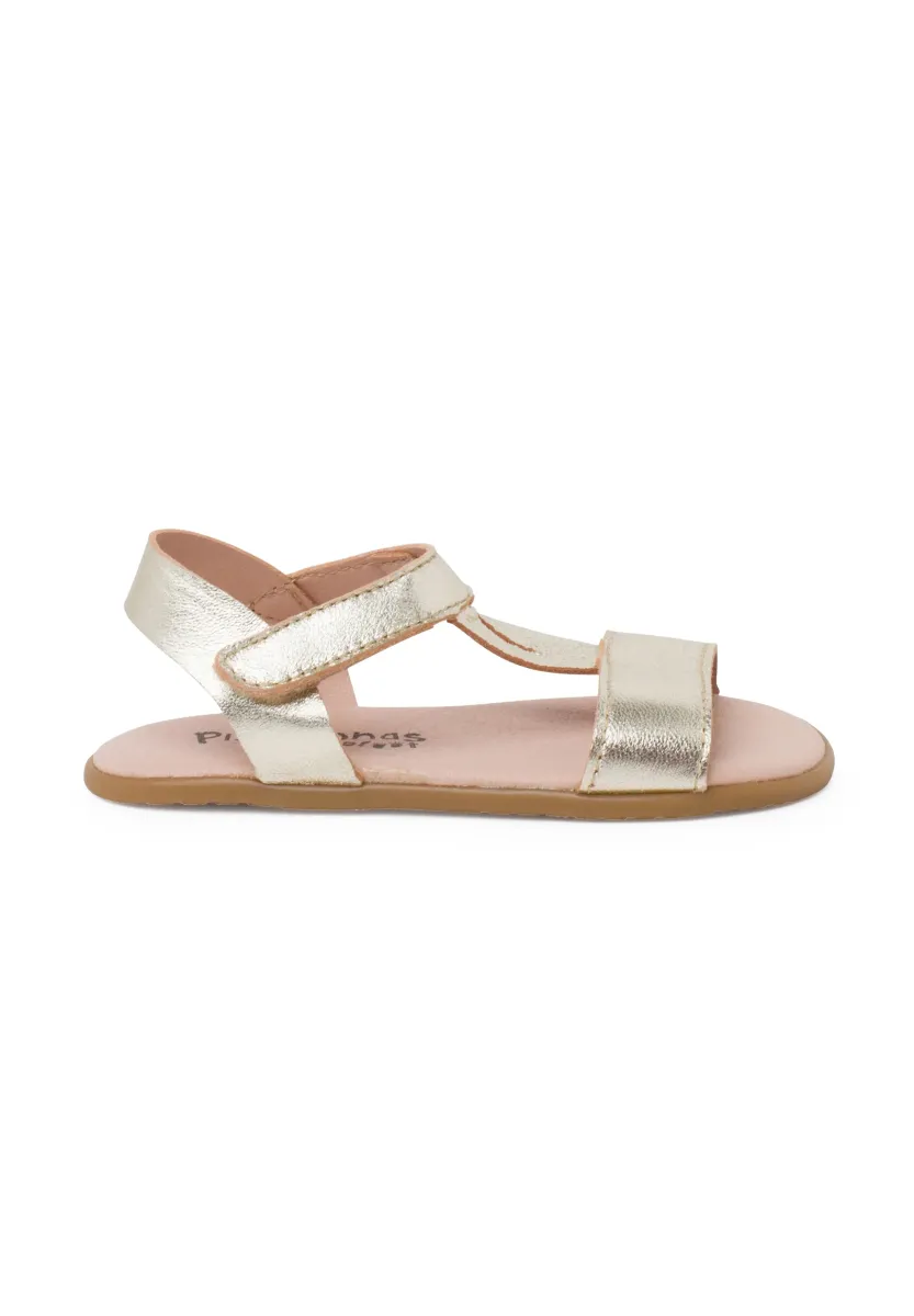 BAREFOOT TIRAS EMPEINE - Lauflernschuh - oro