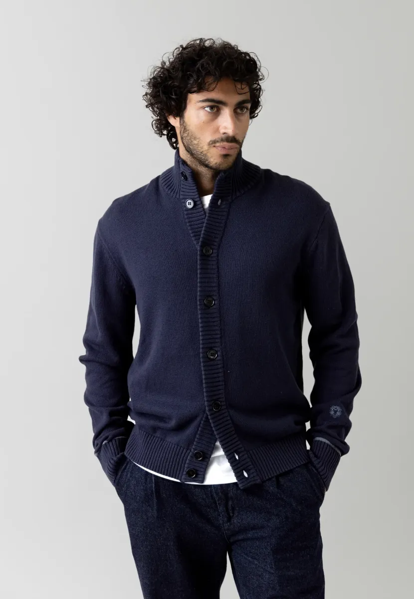 BARELLA - Strickjacke - navy