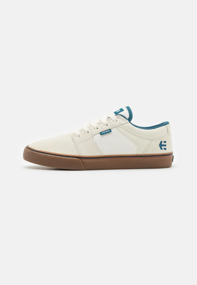 BARGE - Skateschuh - white/blue