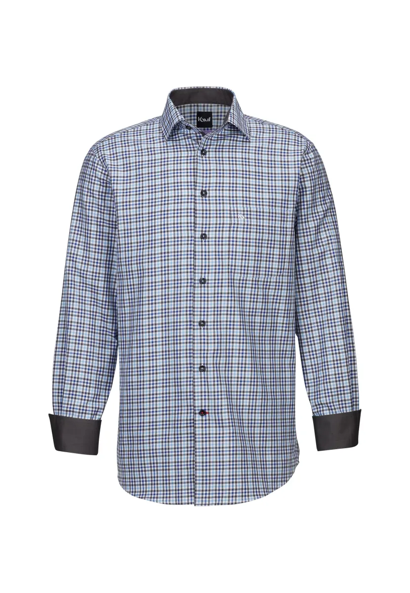 BARI KENT LANGARM REGULAR FIT - Hemd - blue
