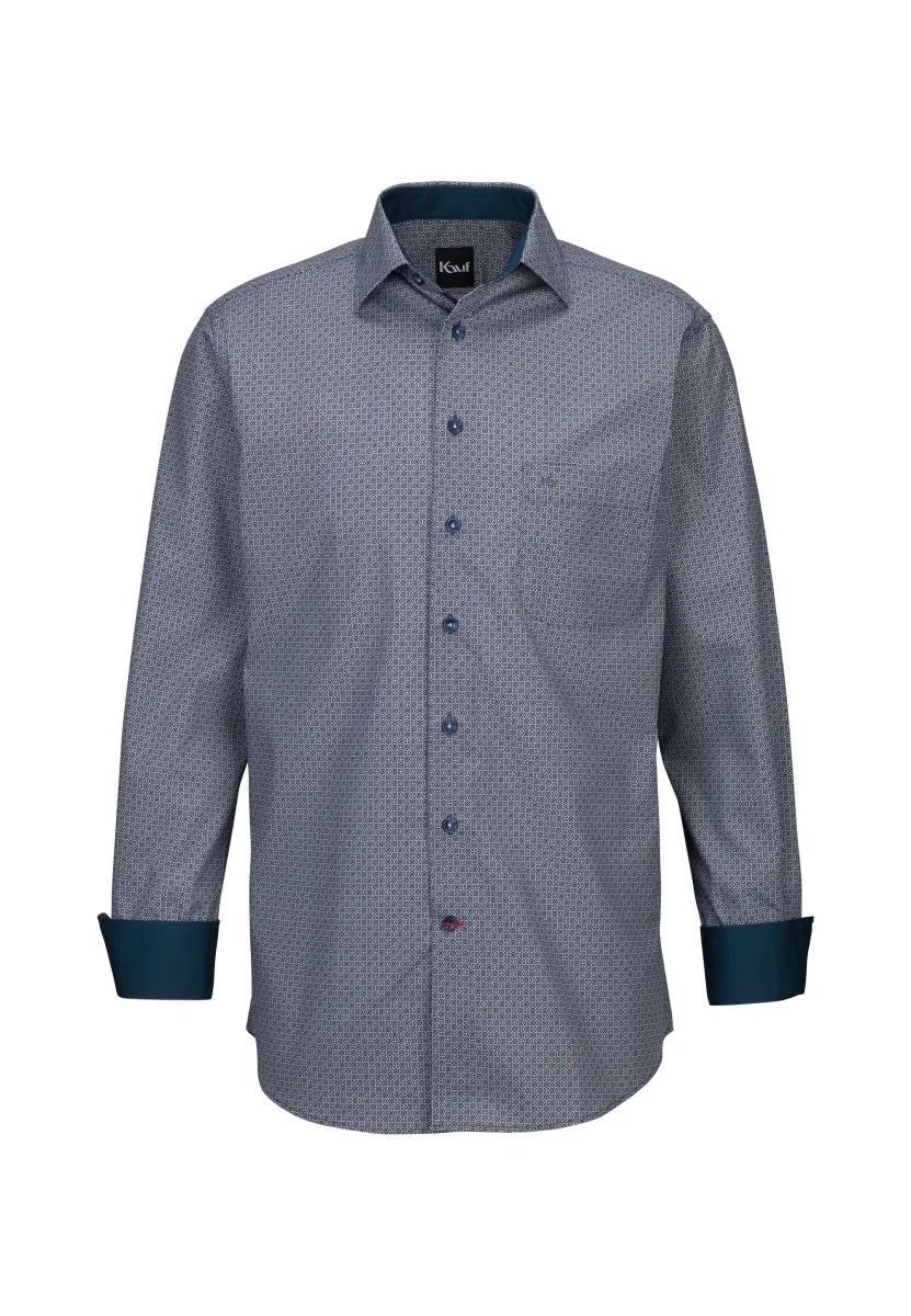 BARI KENT LANGARM REGULAR FIT - Hemd - blue