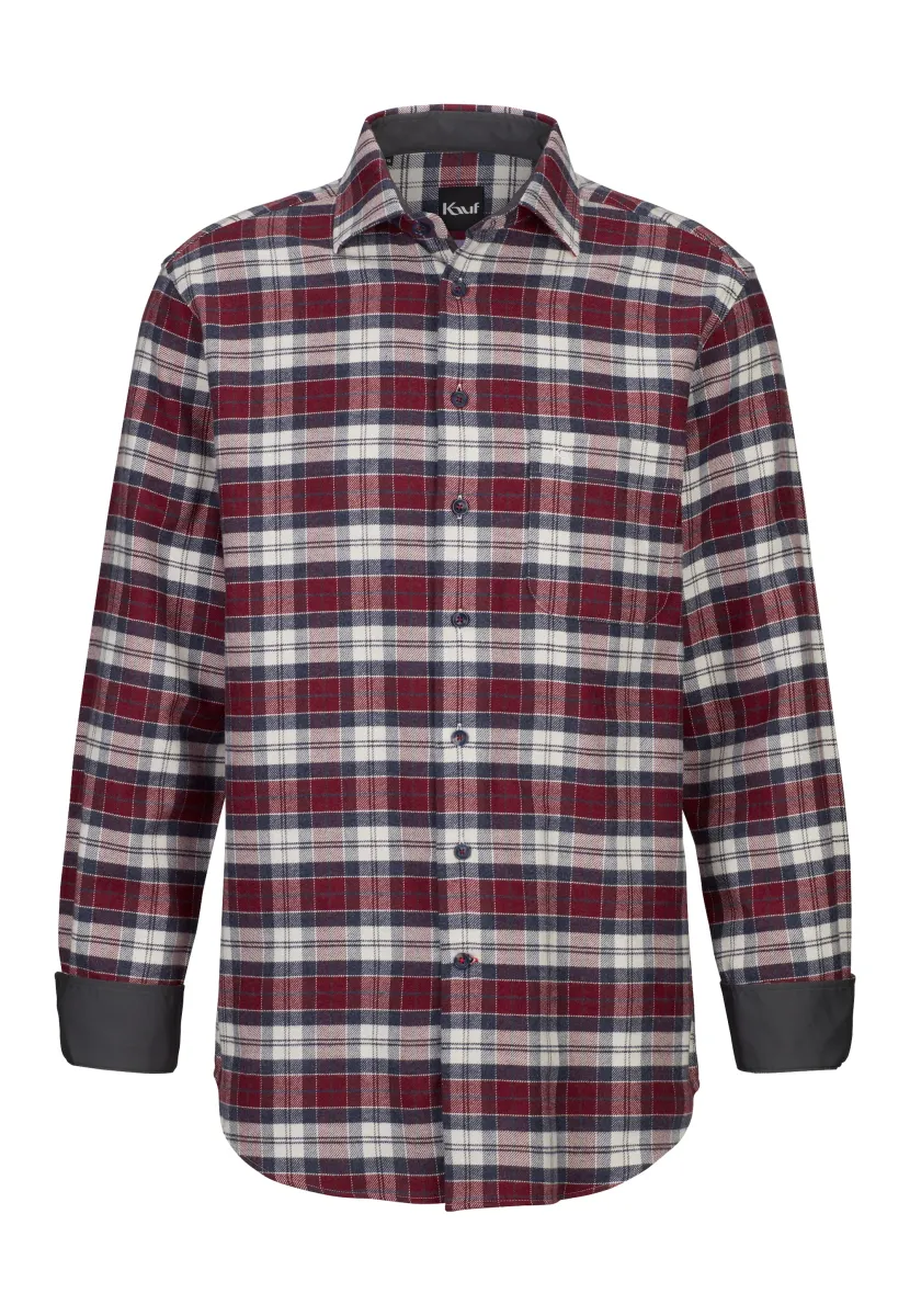 BARI KENT LANGARM REGULAR FIT - Hemd - Red