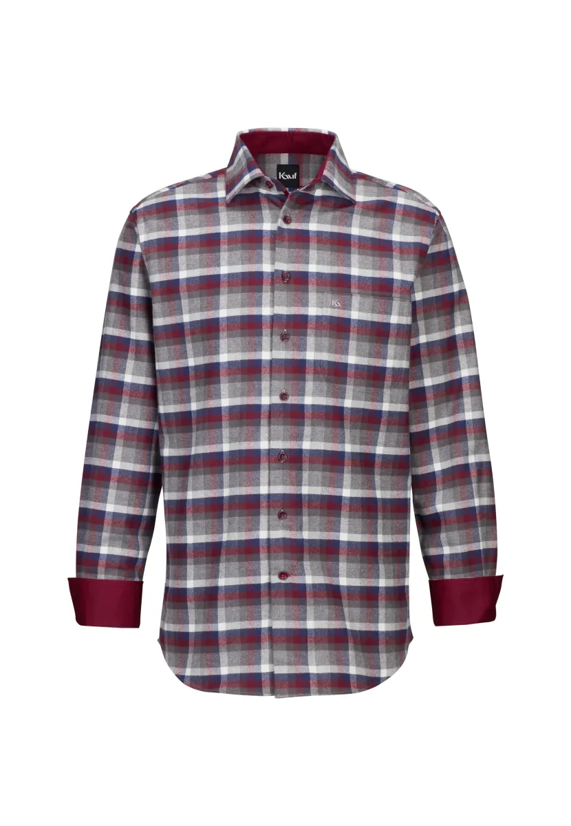 BARI KENT LANGARM REGULAR FIT - Hemd - red