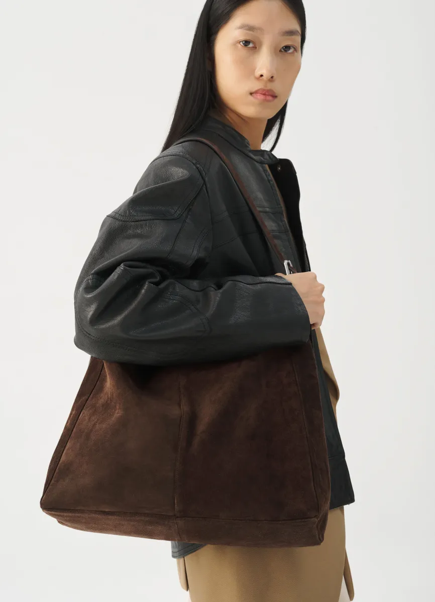 BARI - Umhängetasche - coffee