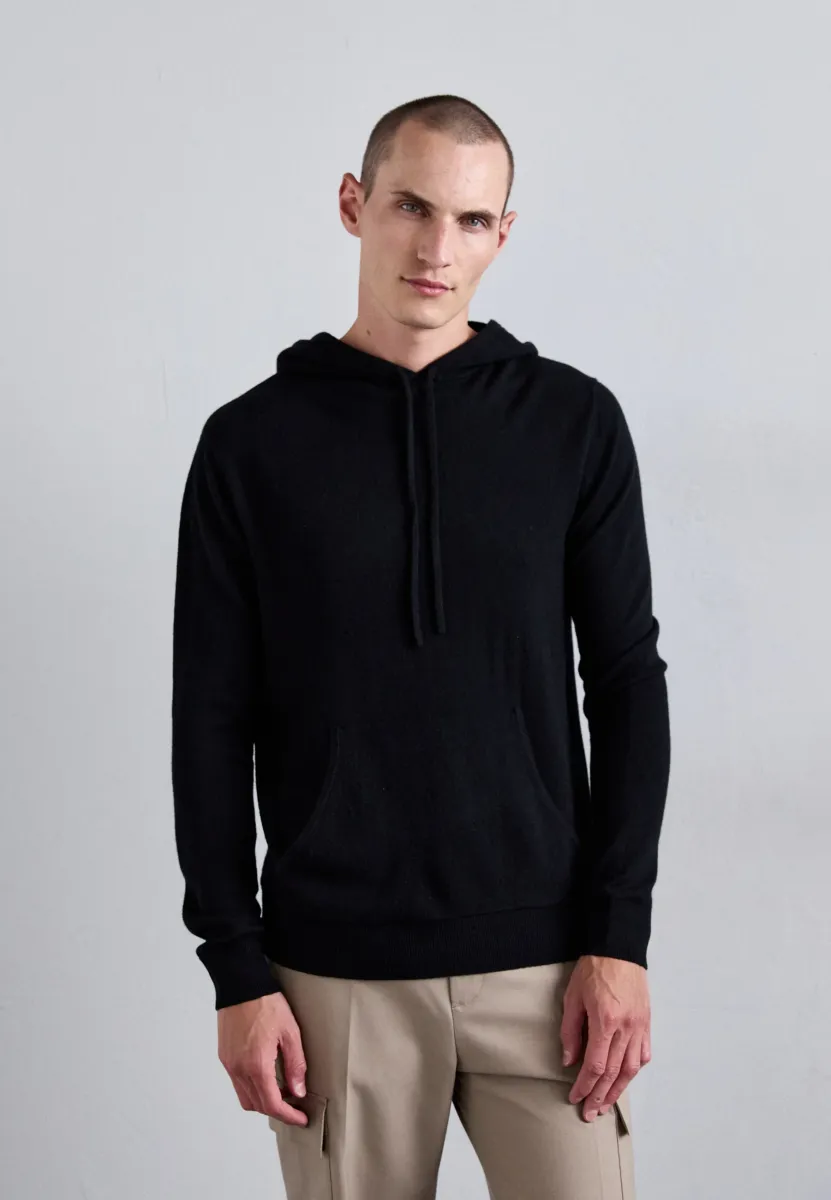 BARKER  - Strickpullover - black