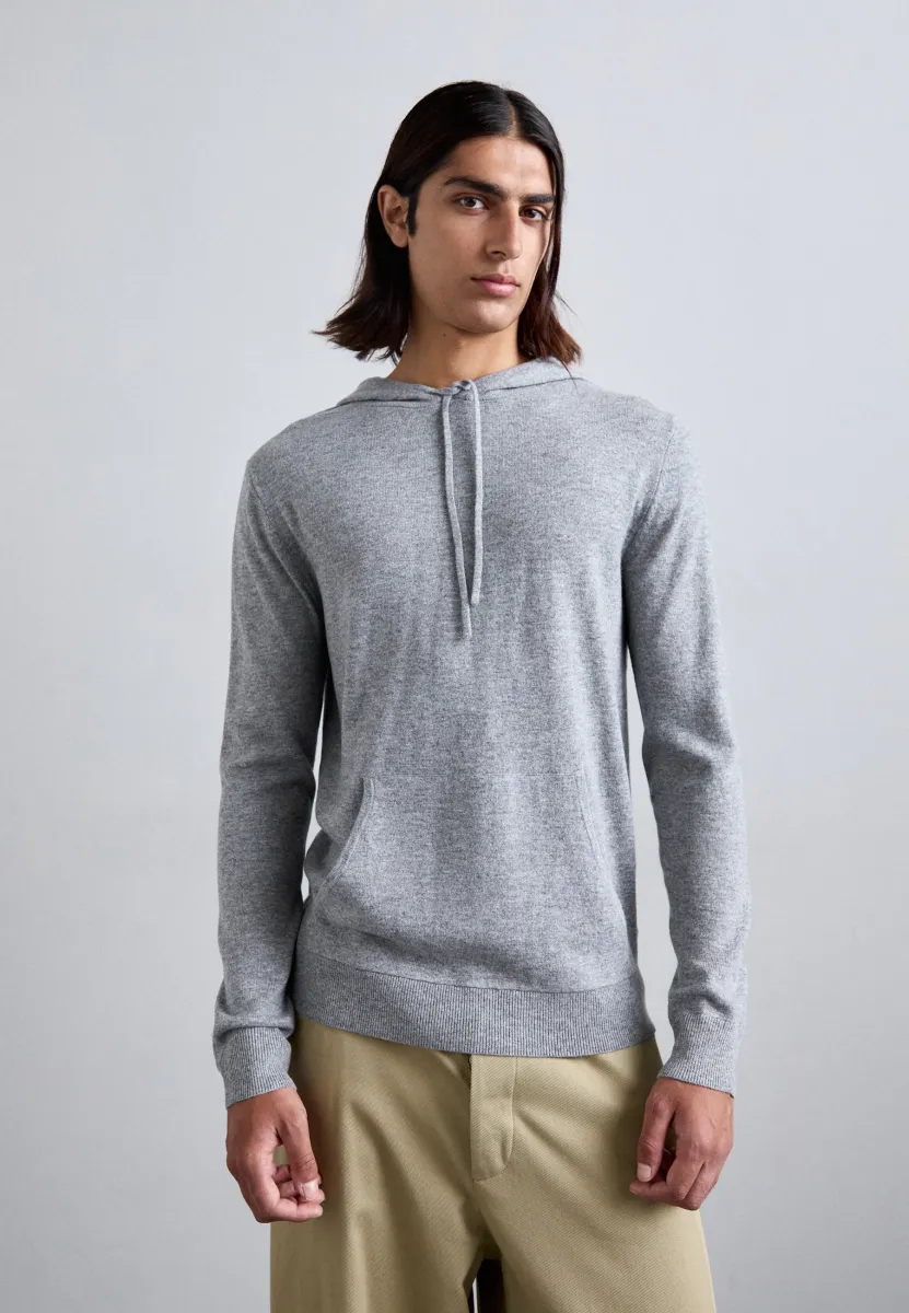 BARKER  - Strickpullover - light grey melange