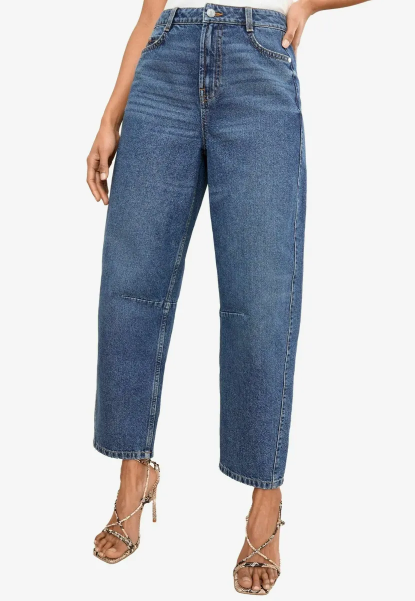 BARREL - Jeans Relaxed Fit - mid blue