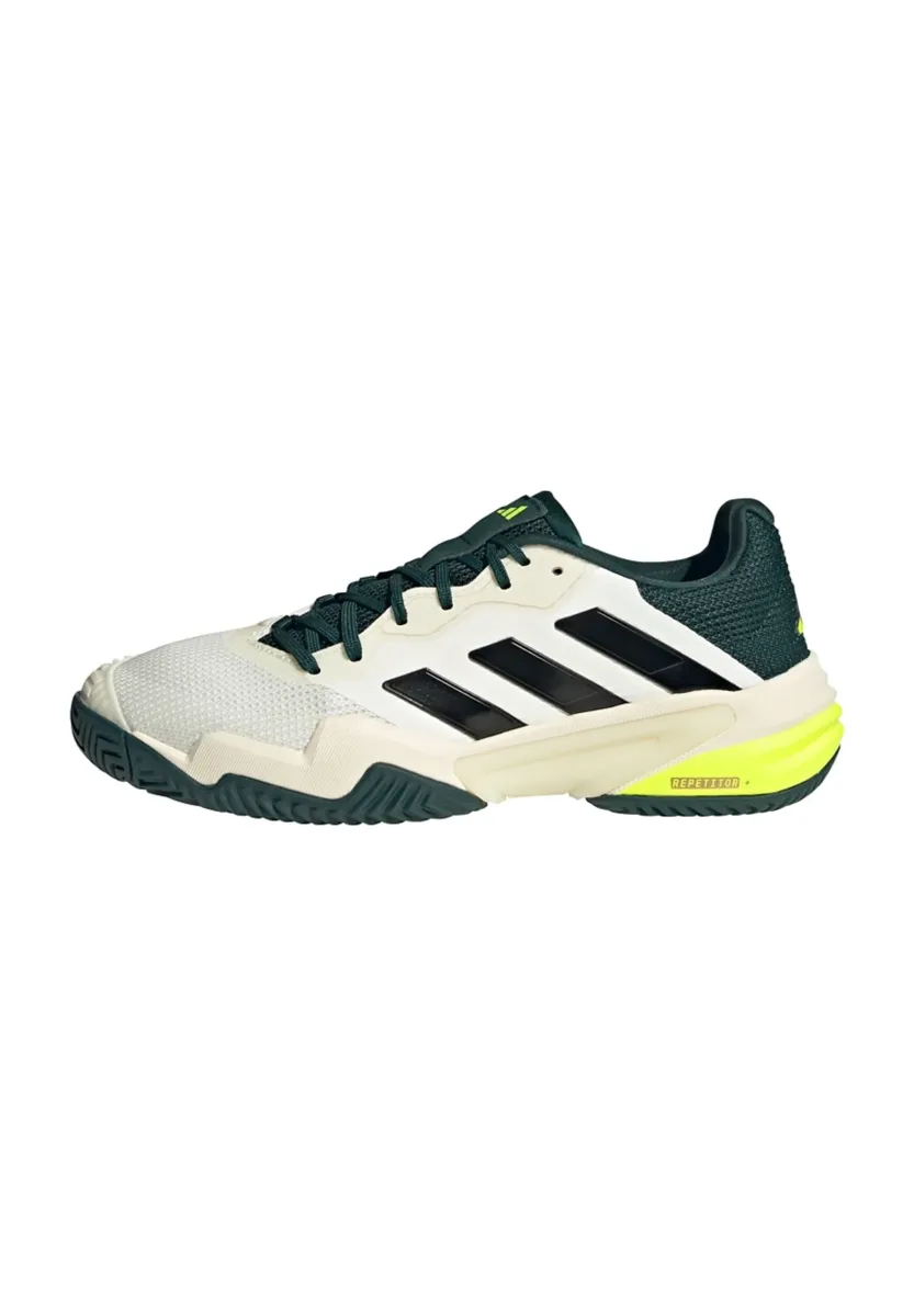 BARRICADE 13 - Multicourt Tennisschuh - off white  core black powder teal