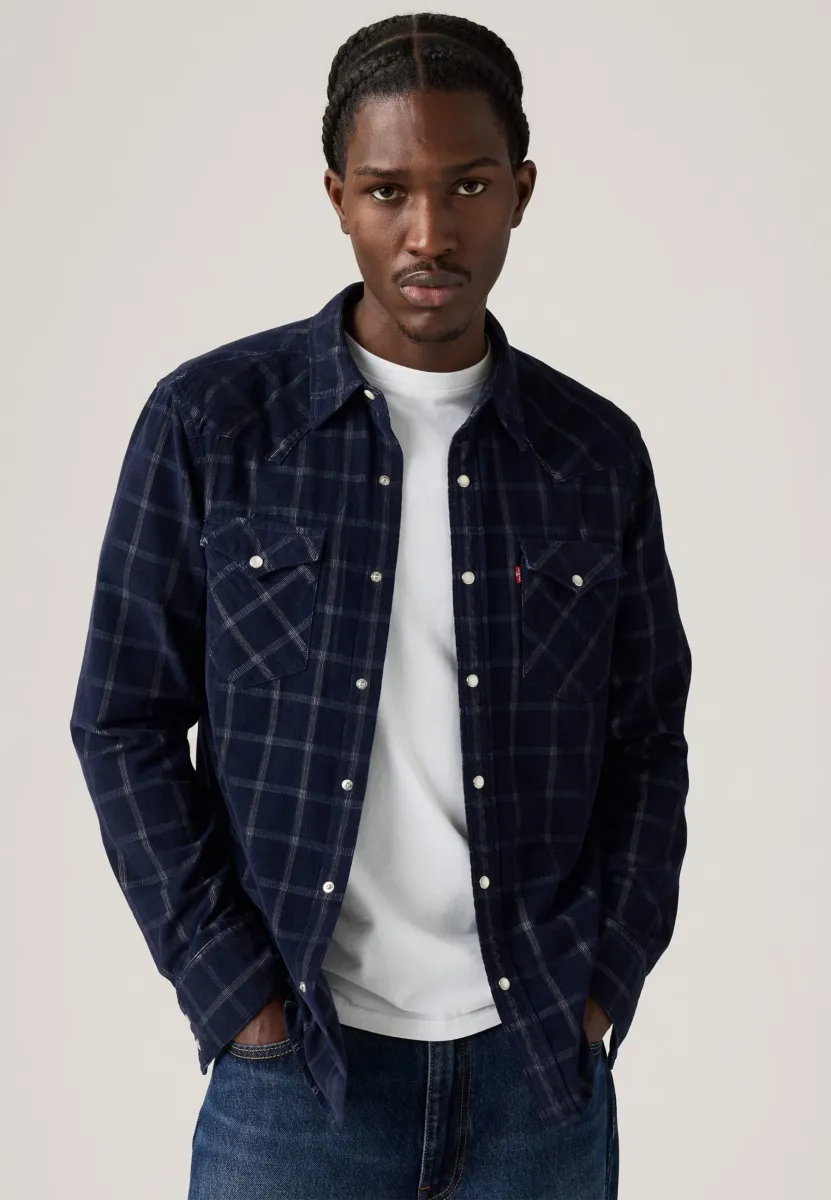 BARSTOW WESTERN STANDARD - Hemd - dory indigo cord