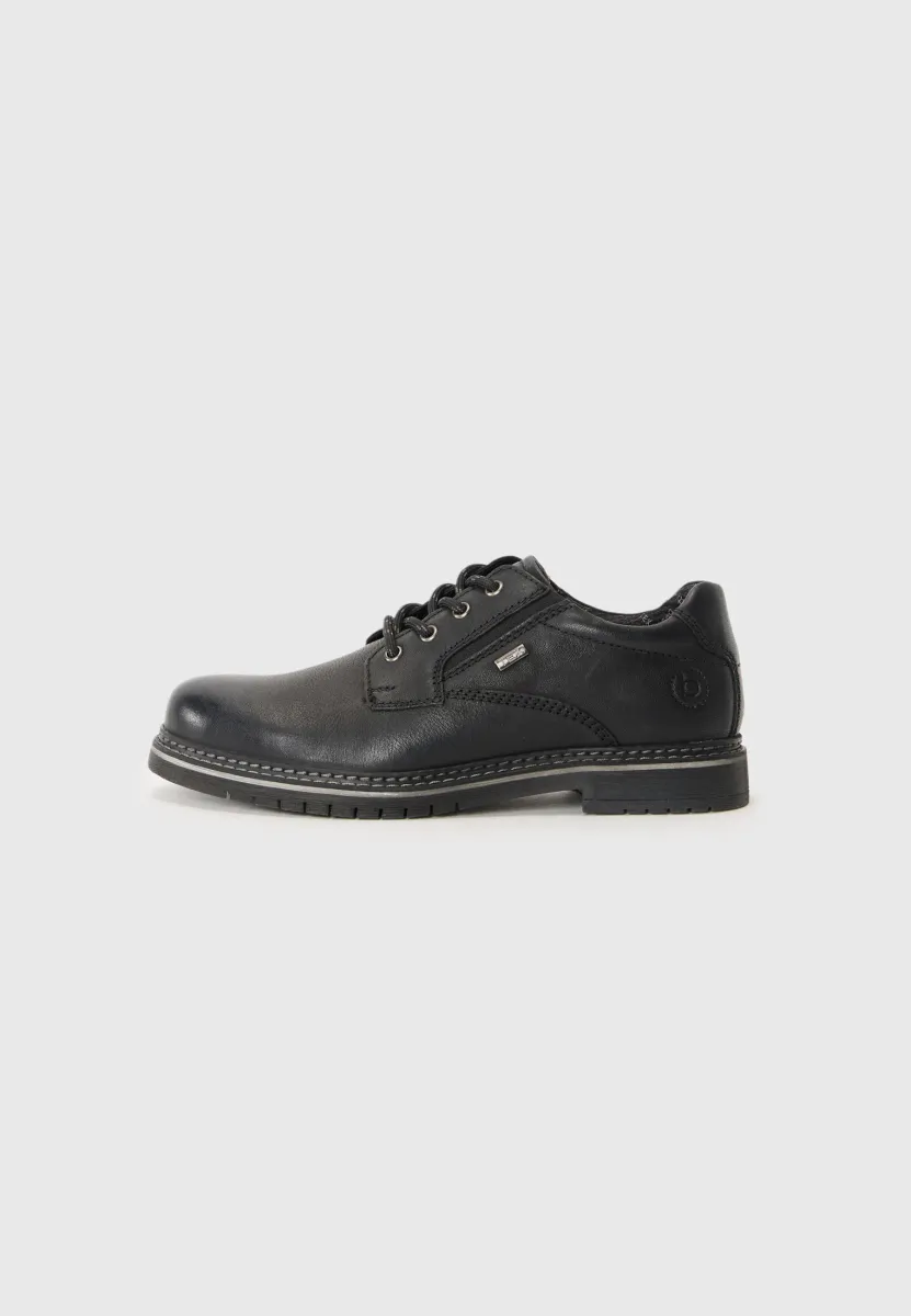 BARTON - Schnürer - black