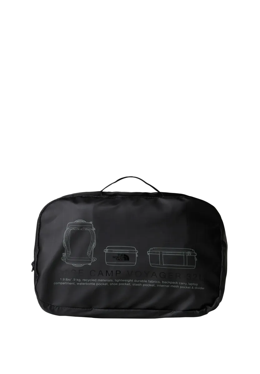 BASE CAMP VOYAGER DUFFEL 32L UNISEX - Weekender - tnf black asphalt grey