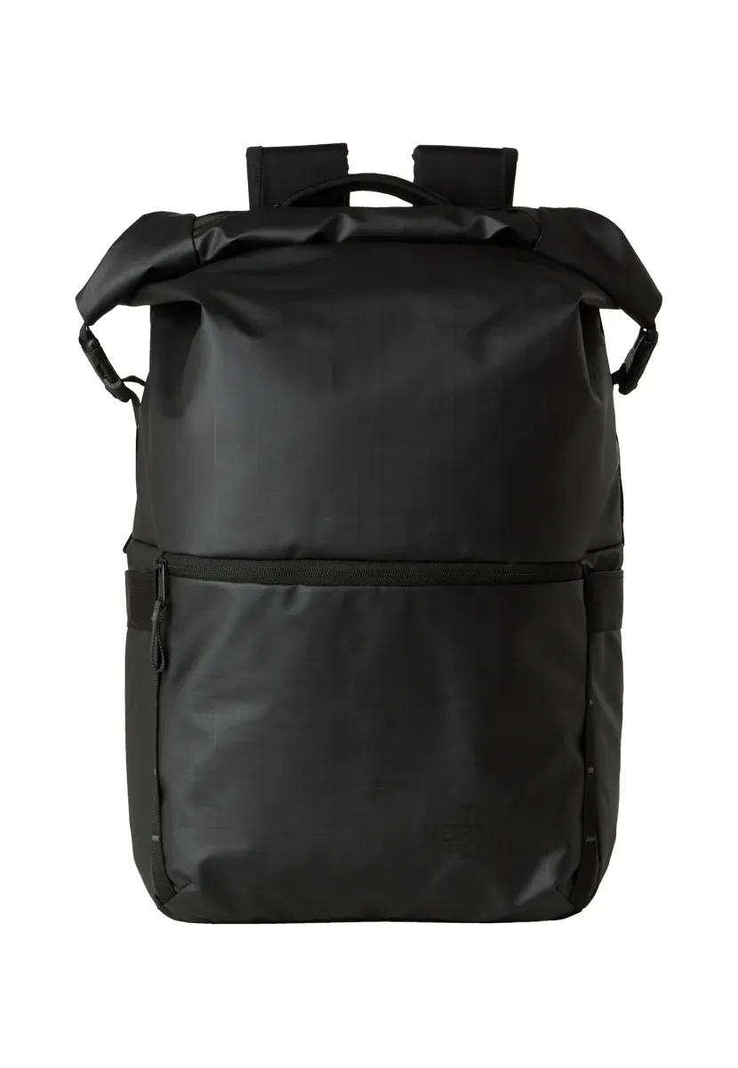 BASE CAMP VOYAGER ROLLTOP - Tagesrucksack - tnf black asphalt grey