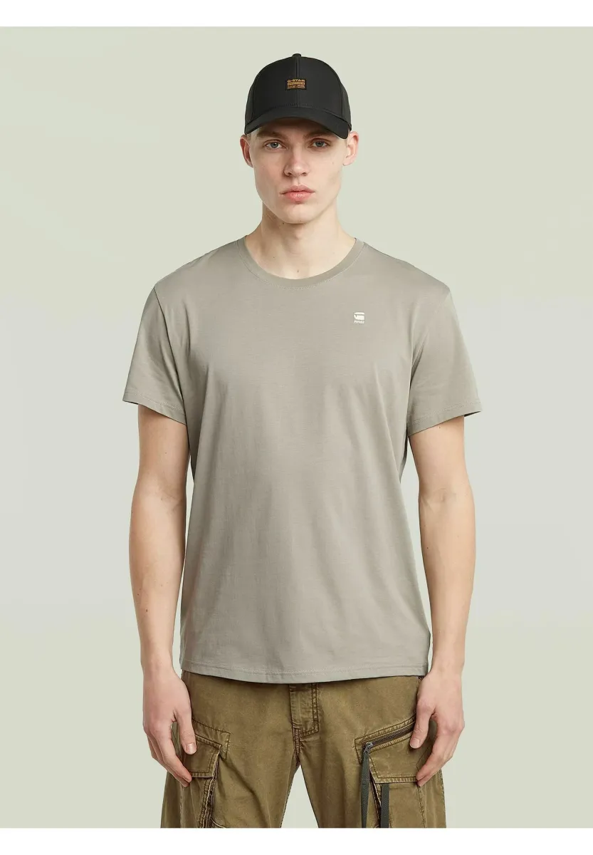 BASE - T-Shirt basic - elephant skin