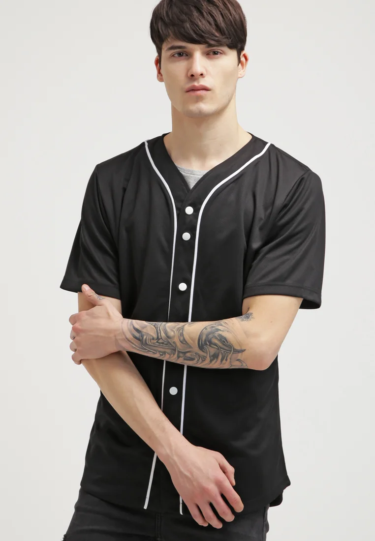 BASEBALL  - Hemd - black/white