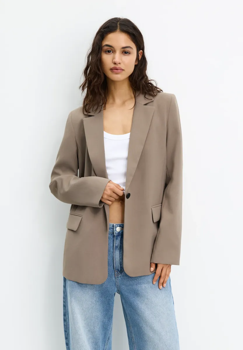 BASIC - Blazer - stone