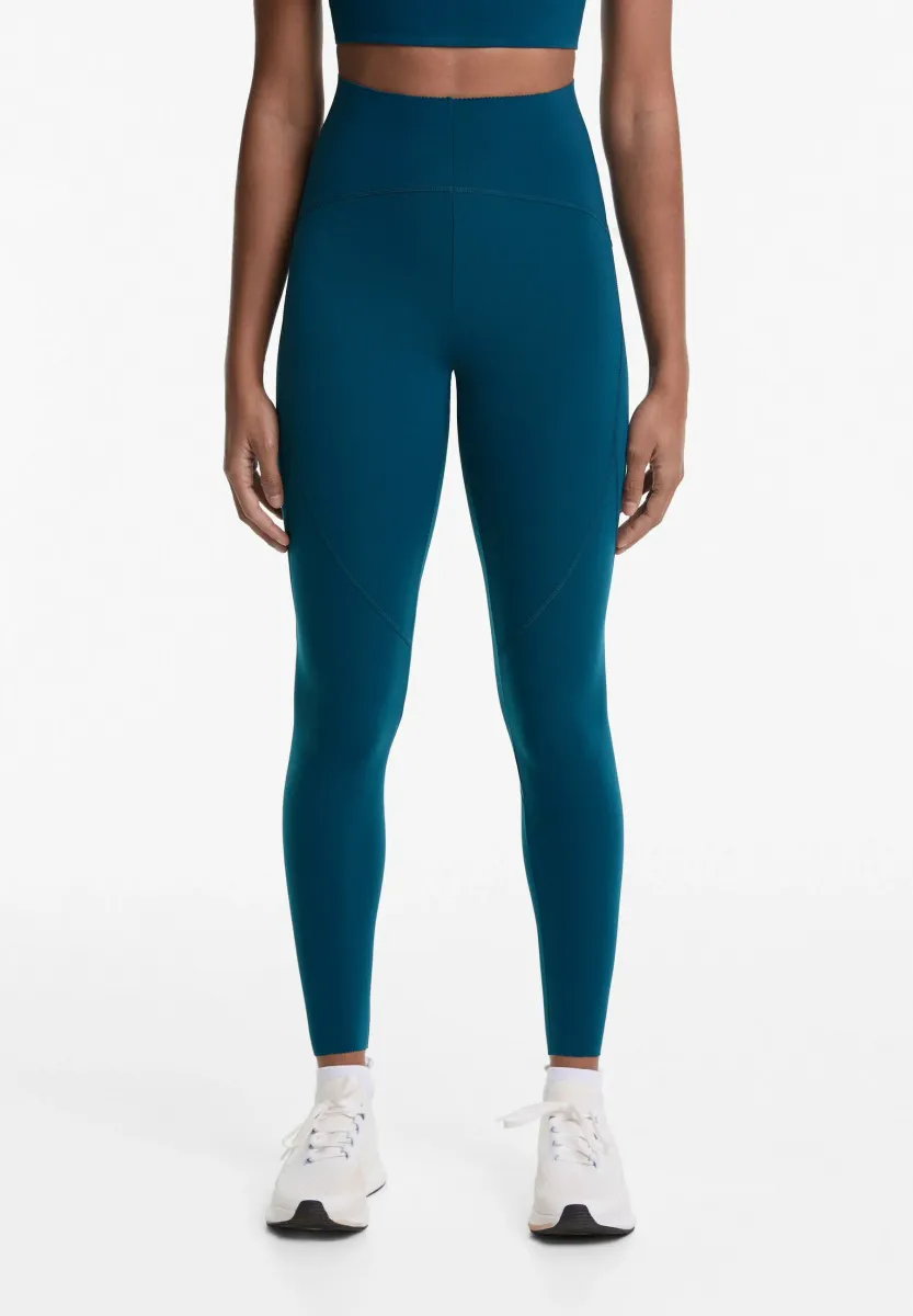 BASIC COMPRESSIVE ANKLE-LENGTH - Tights - blue grey
