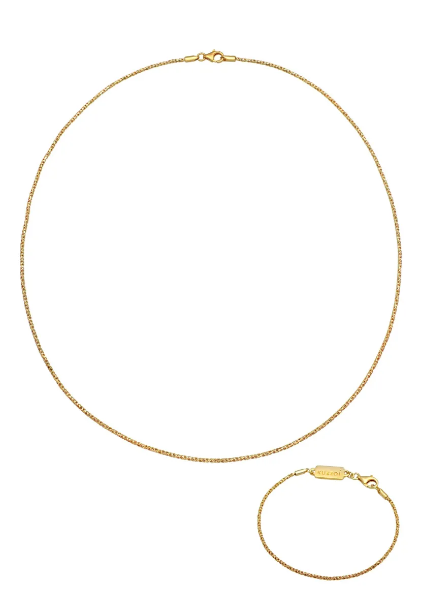 BASIC CORD SET - Halskette - gold-coloured
