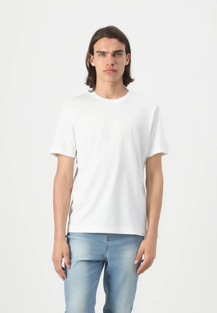 BASIC CREW NECK - T-Shirt basic - white
