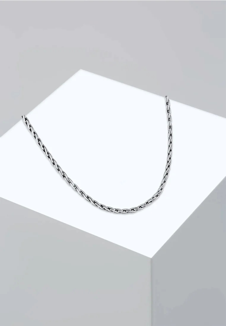 BASIC - Halskette - silver-coloured