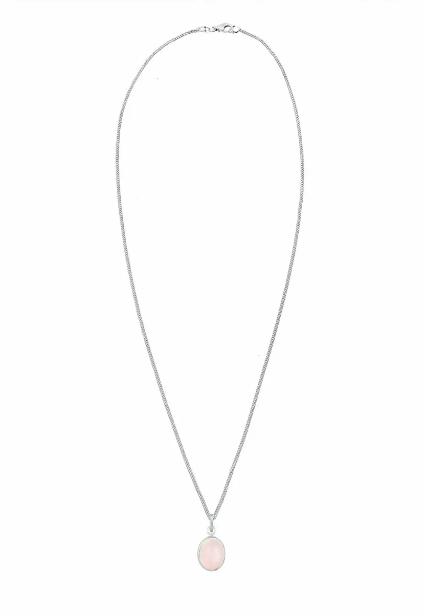 BASIC ROSENQUARZ - Halskette - rosa