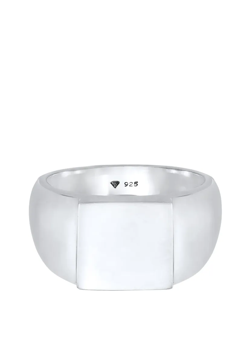 BASIC STATEMENT LOOK - Ring - silberfarben