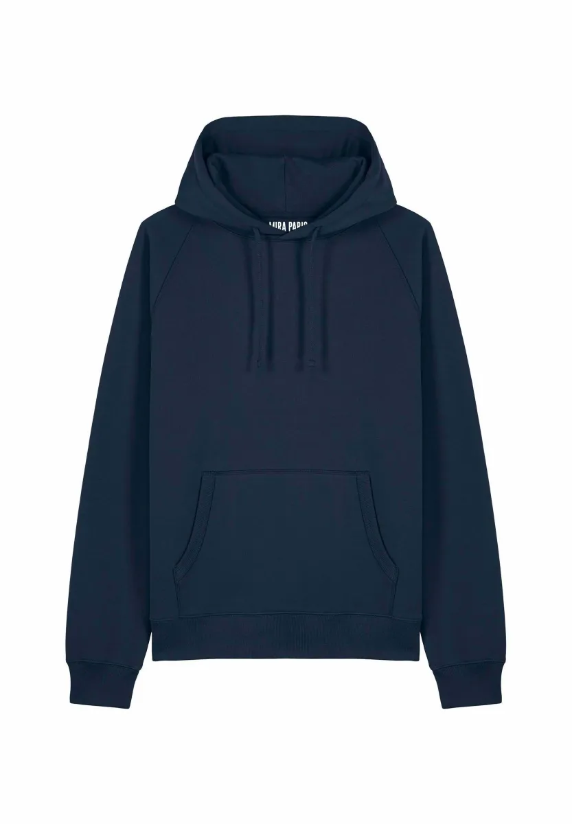 BASIC SUPERHEAVY RAGLAN - Kapuzenpullover - dark blue