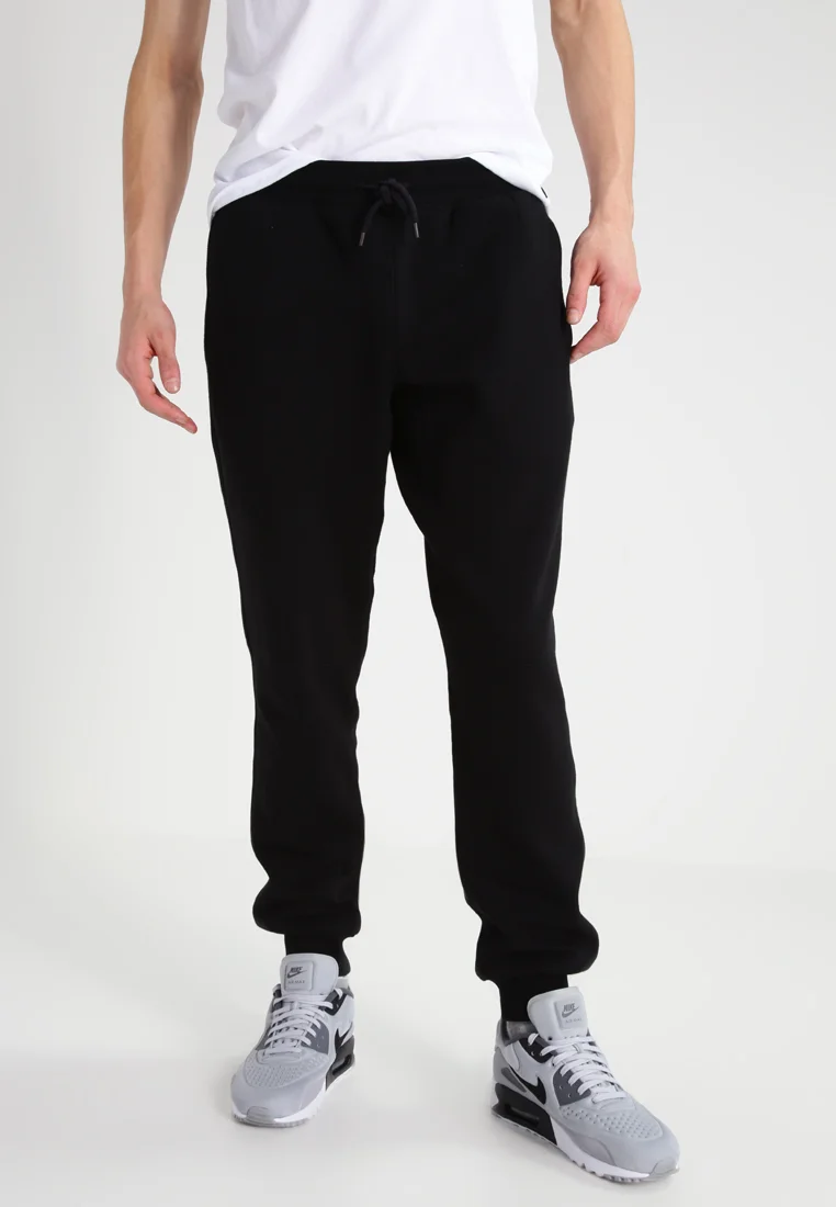 BASIC SWEATPANTS - Jogginghose - black