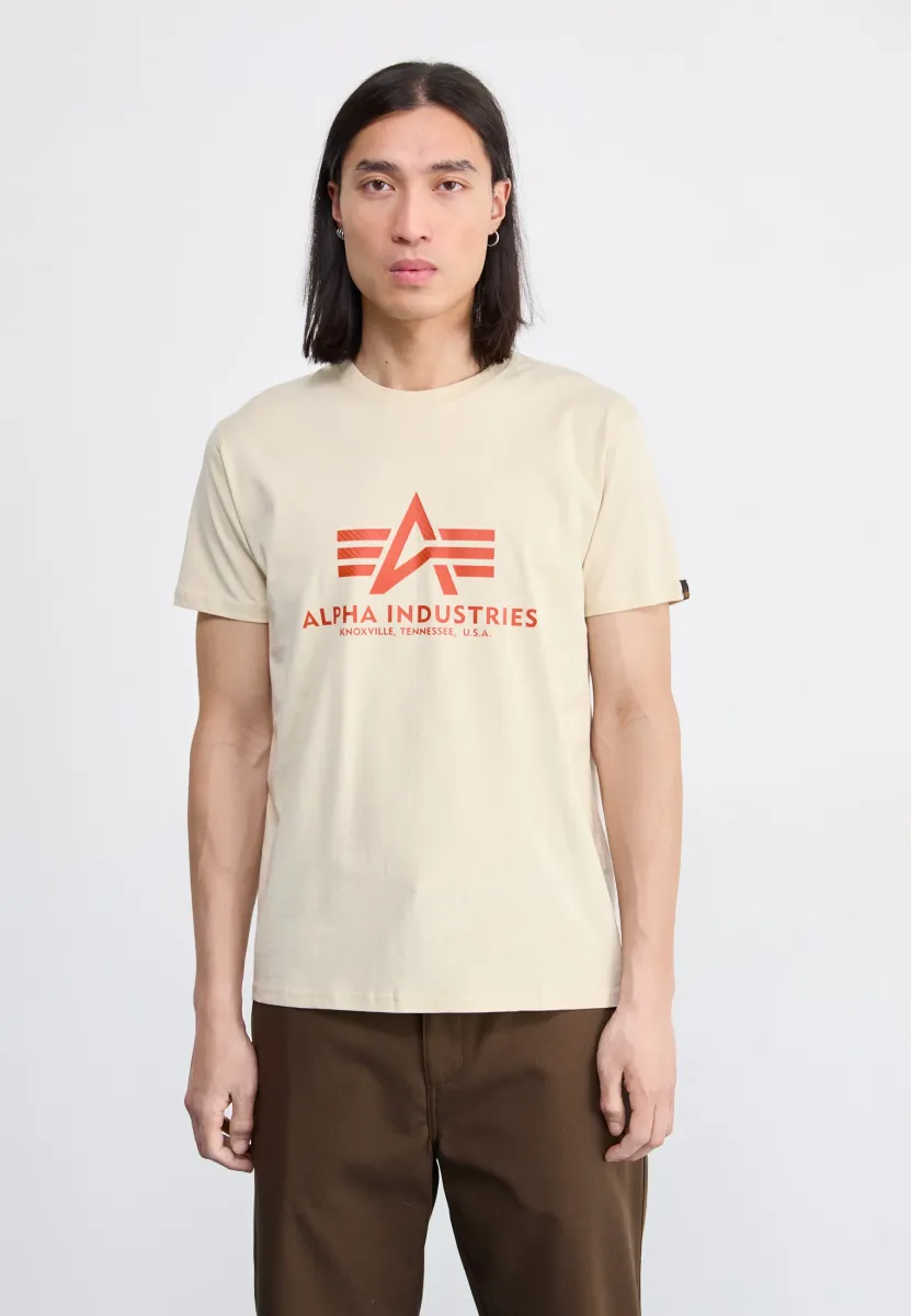 BASIC - T-Shirt print - vintage white