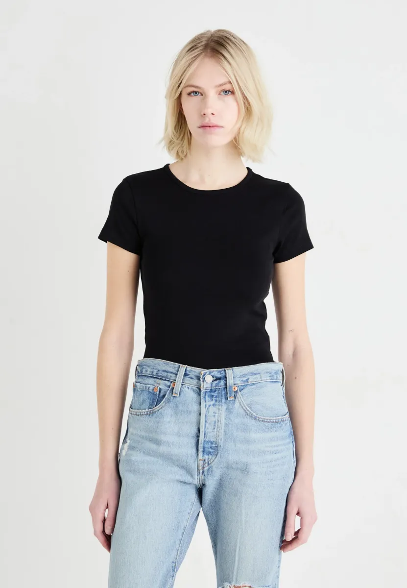 BASIC TIGHT - T-Shirt basic - black