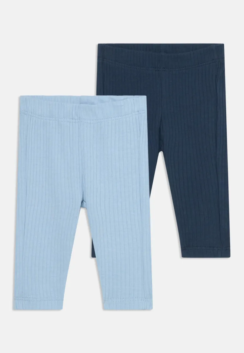 BASIC UNISEX 2 PACK  - Leggings - Hosen - light blue