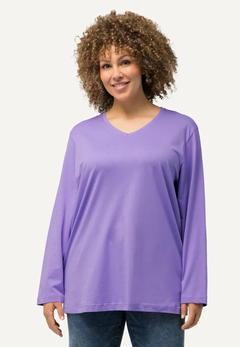 BASIC-V LANGARM  - Langarmshirt - pale lilac