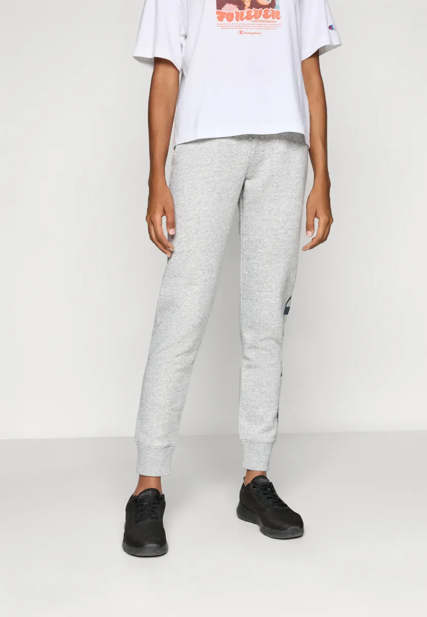 BASICS CUFF PANTS LARGE LOGO - Jogginghose - grey