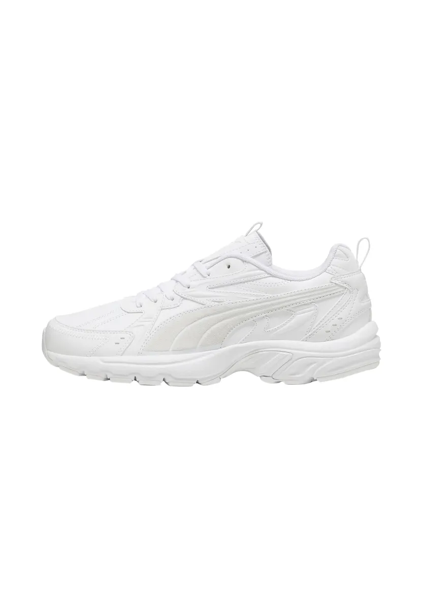 BASKET BASSE MILENIO TECH - Sneaker low - blanc blanc/feat gris