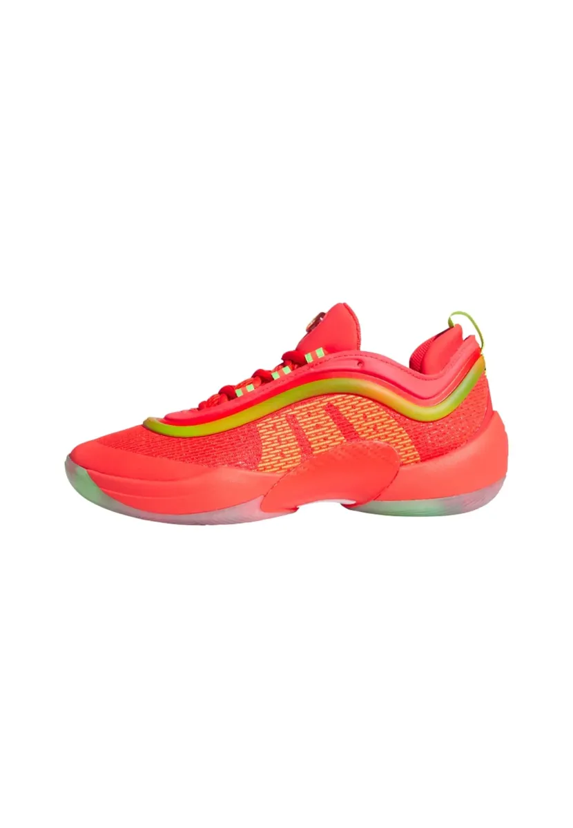 Basketballschuh - lucid red   solar green   vivid green