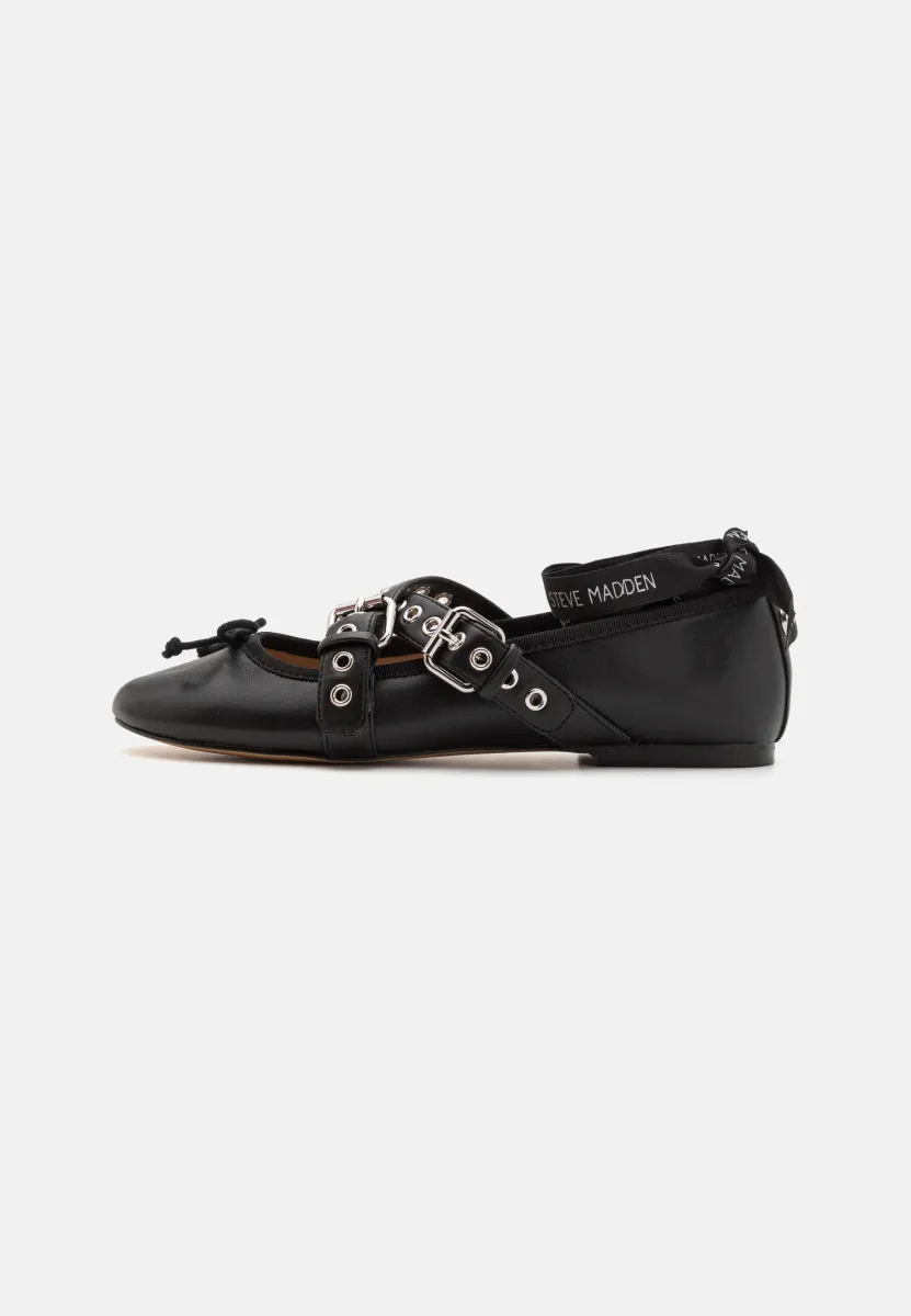 BAYLEN - Riemchenballerina - black