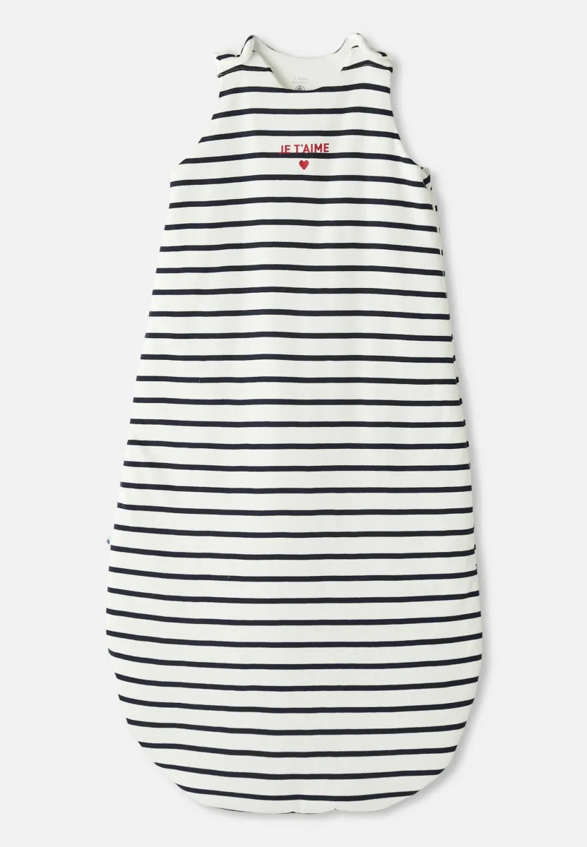 BÉBÉ GIGOTEUSE COTE UNISEX - Nachtwäsche Schlafsack - marshmallow/smoking