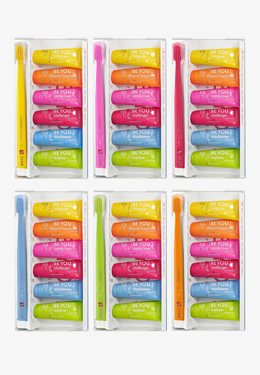 [BE YOU.] MIXED SET - Zahnpasta - colorful