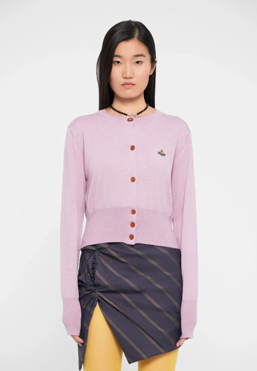 BEA CROPPED - Strickjacke - pink