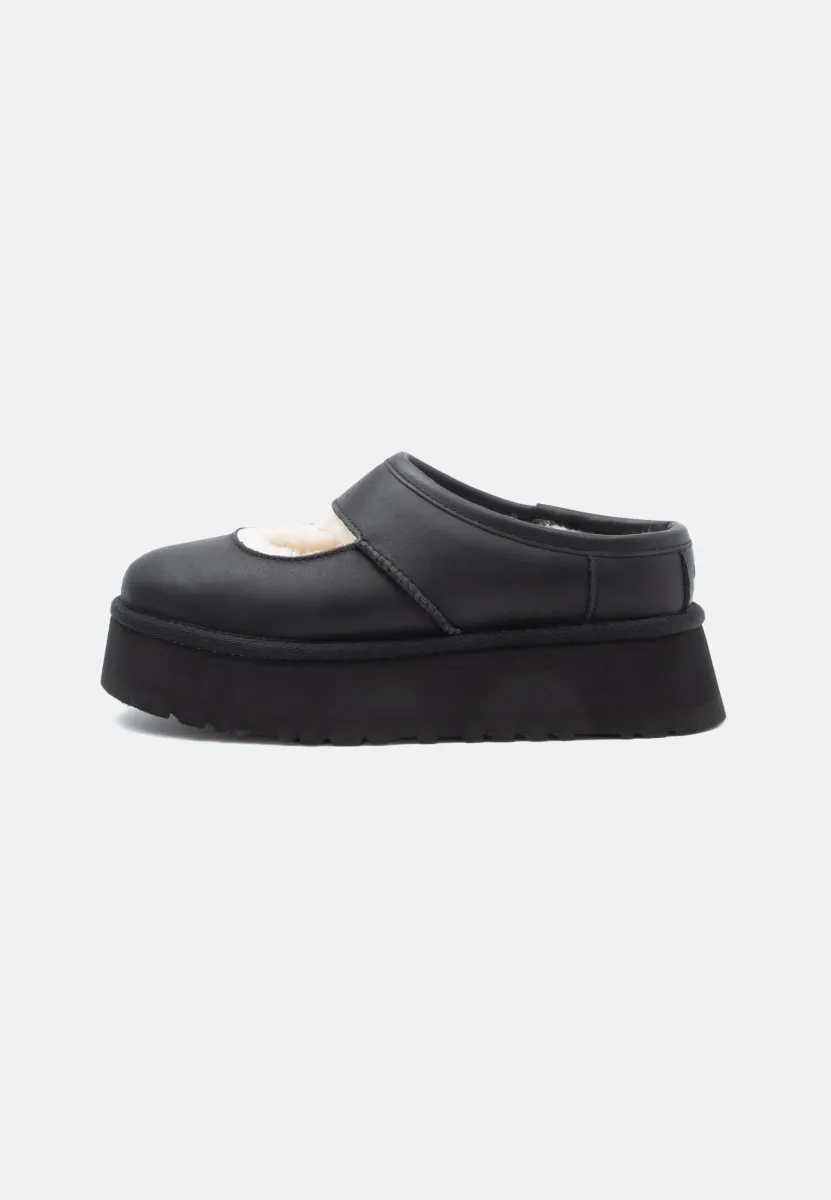 BEA MARY JANE - Riemchenballerina - black