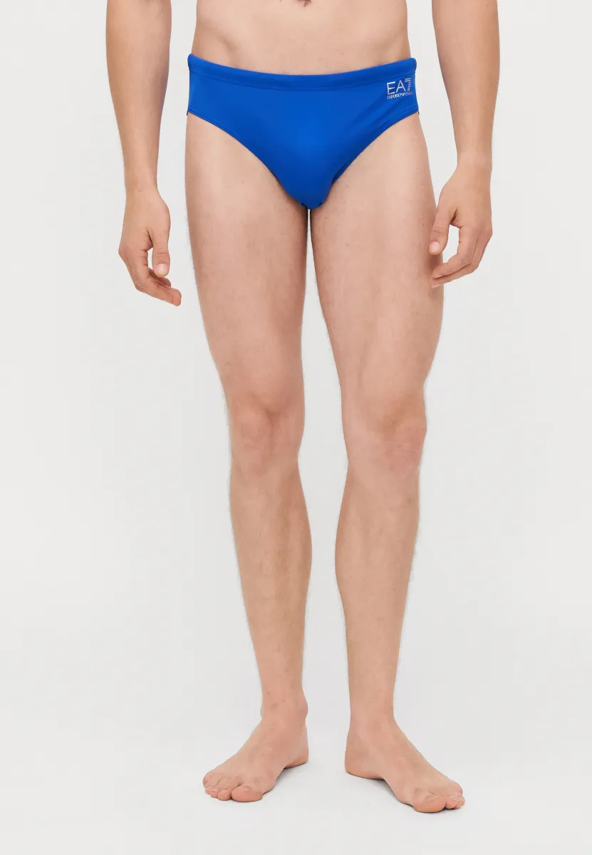 BEACHWEAR - Badehose Slip - turkish sea/silver-coloured