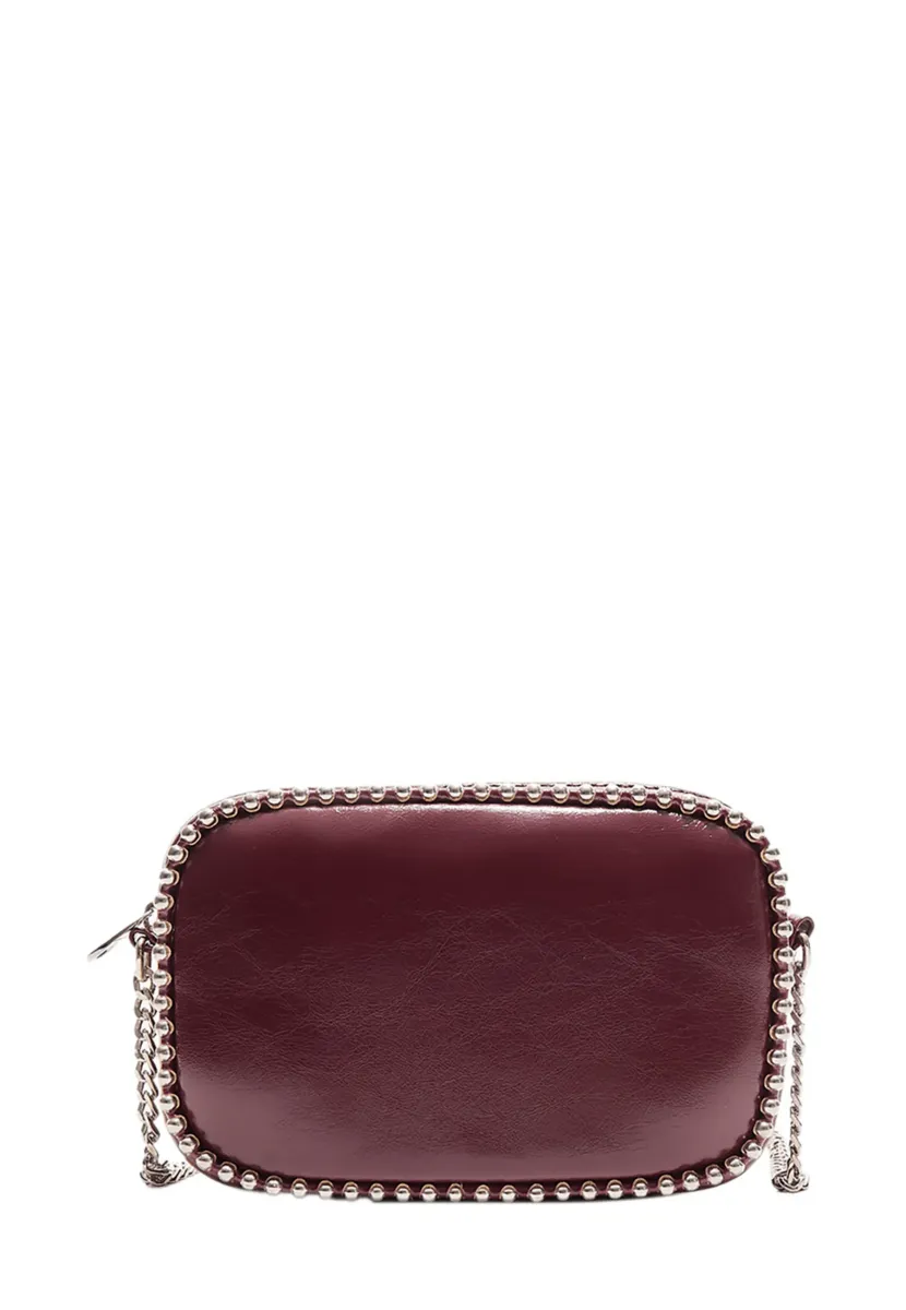 BEADED - Umhängetasche - bordeaux