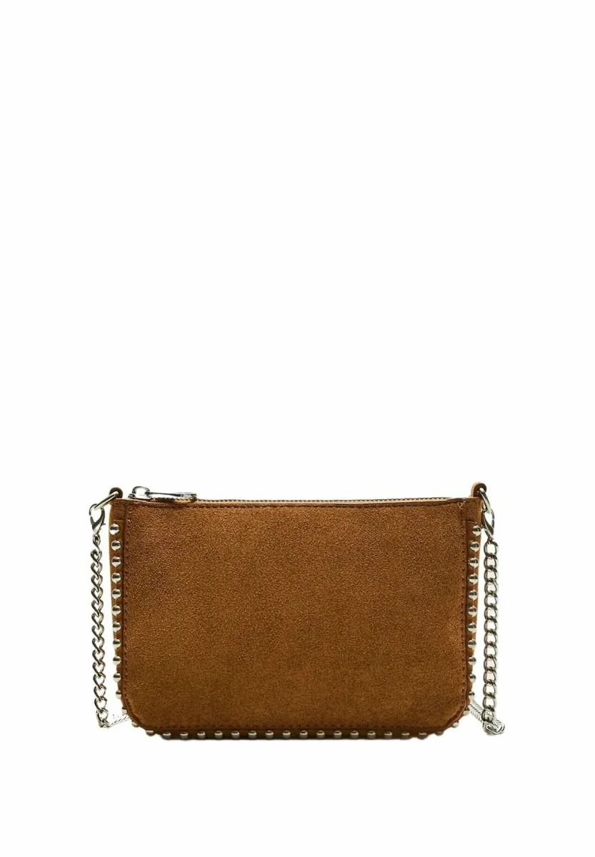 BEADED - Umhängetasche - camel