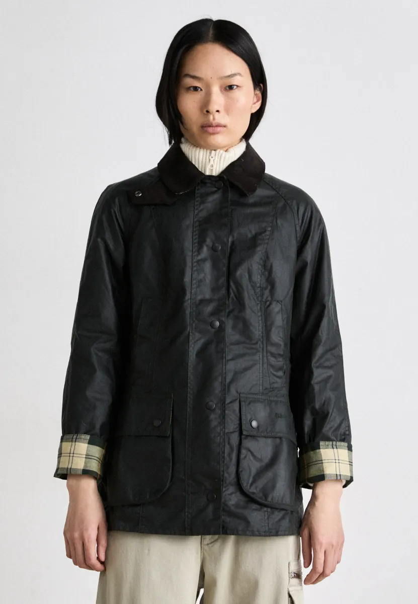 BEADNELL WAX JACKET - Übergangsjacke - sage