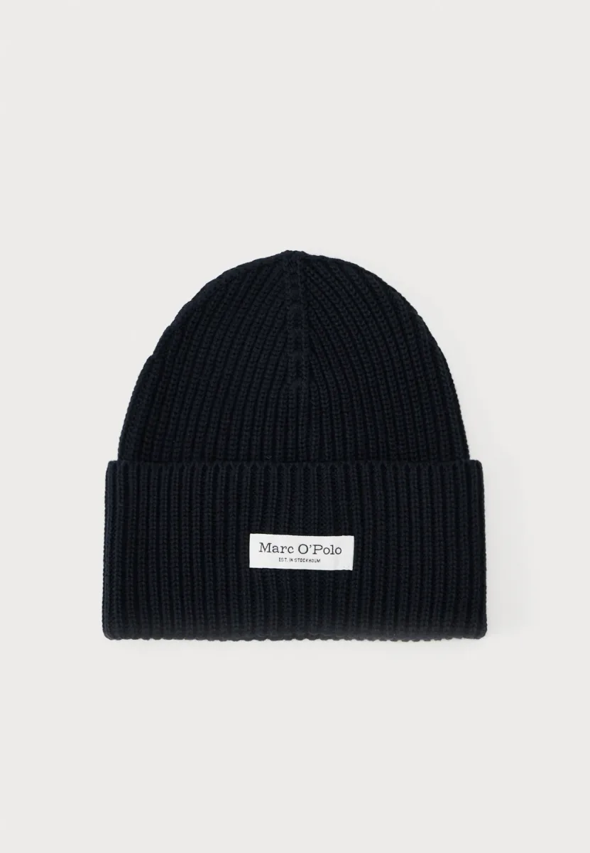 BEANIE FOLD UP - Mütze - black
