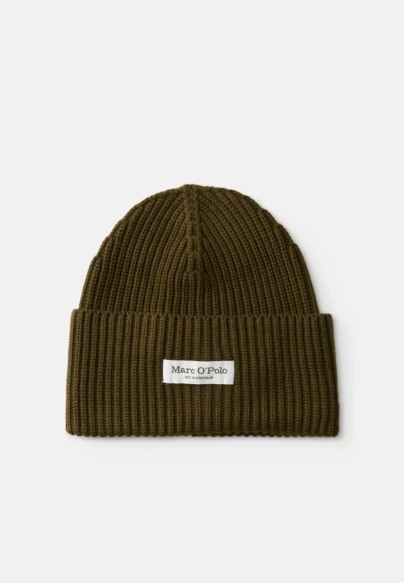 BEANIE FOLD UP - Mütze - mossy olive