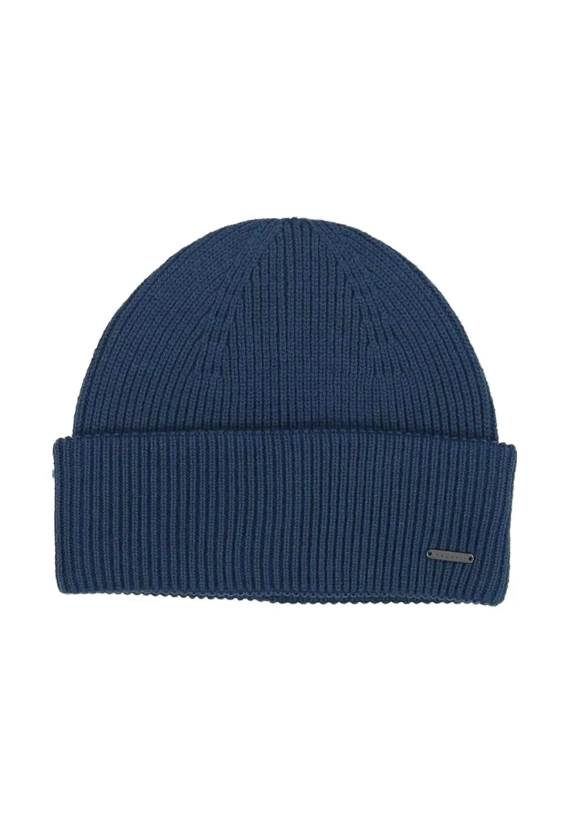 BEANIE SIGNATURE FLAG - Mütze - denim