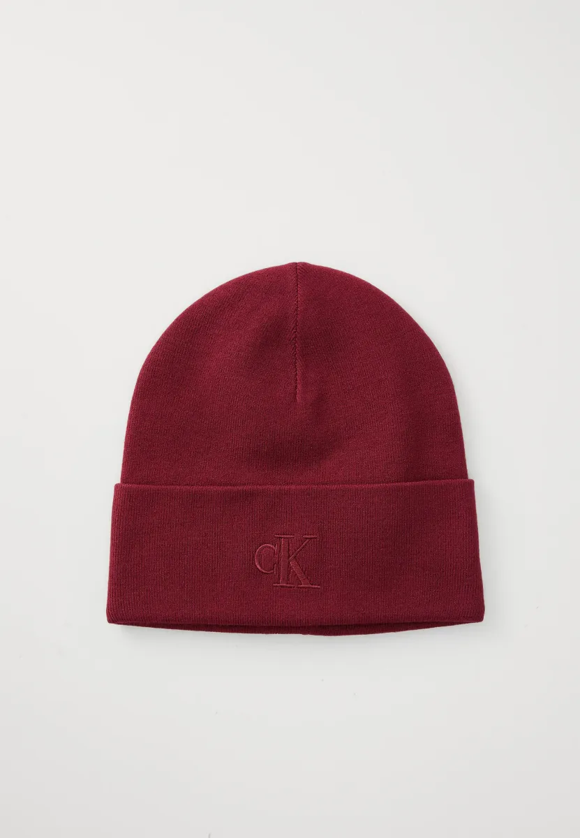 BEANIE UNISEX - Mütze - beet red