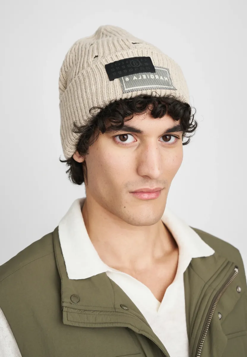 BEANIE UNISEX - Mütze - beige melange