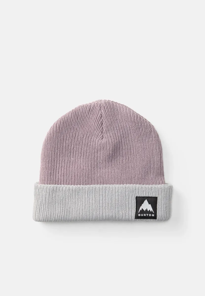 BEANIE UNISEX - Mütze - grey/mauve