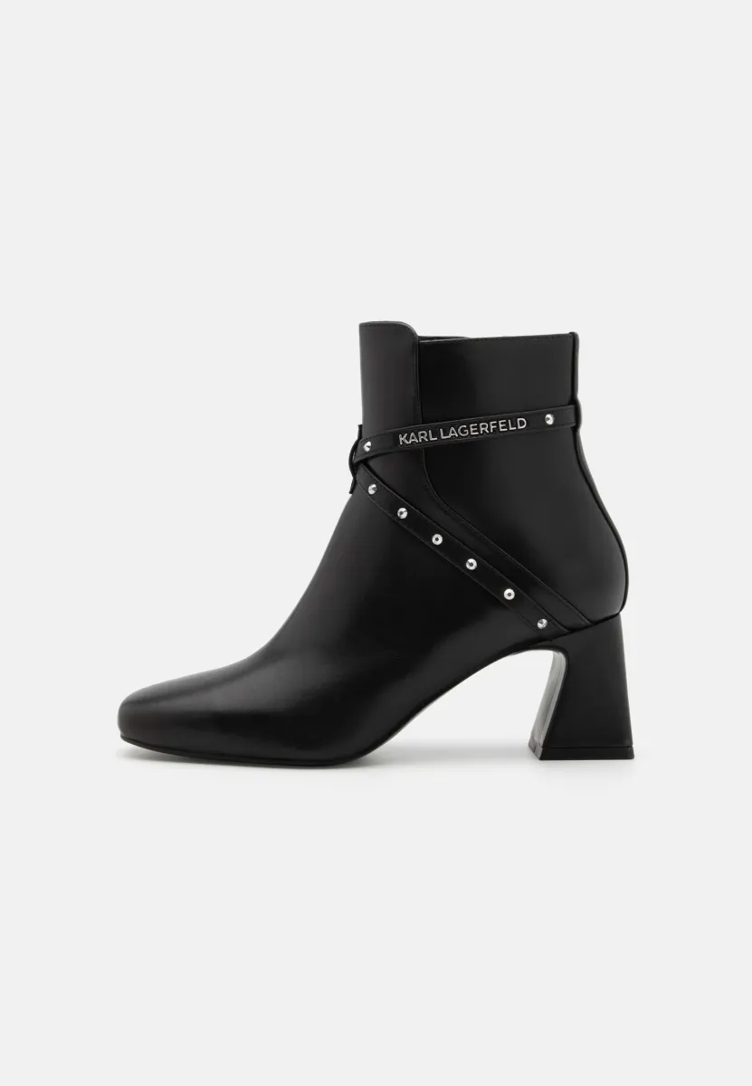 BEATA STUDS ANKLE BOOT - Stiefelette - black